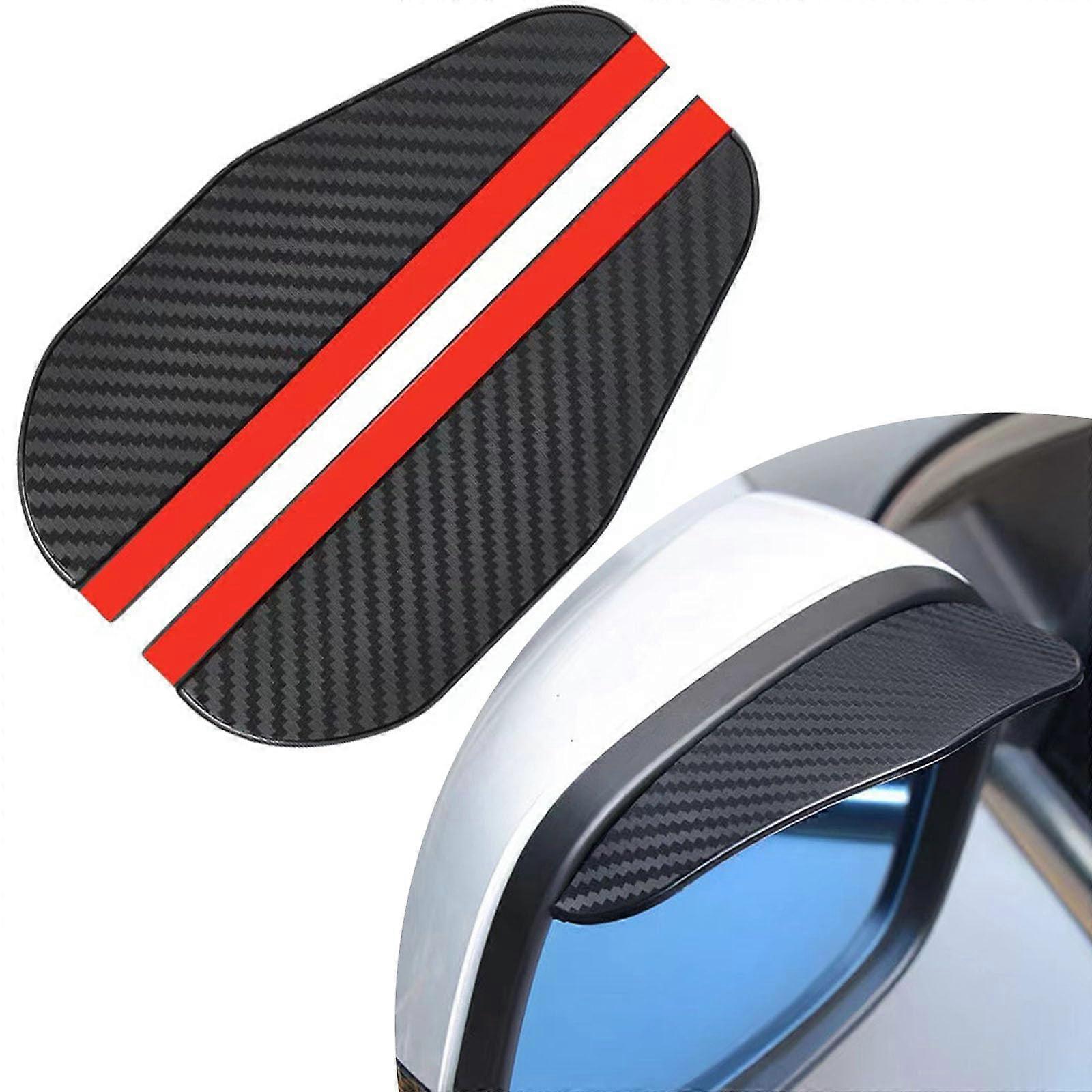 2 Pieces Car Side Mirror Rain Eyebrow Compatible with Honda Accord Crosstour 2010-2015, Durable Sun Visor Car Accessories