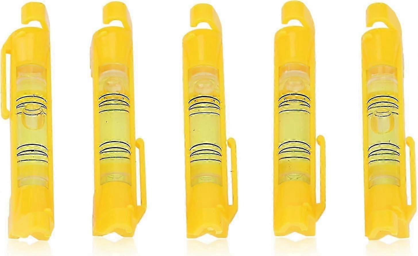 5pcs String Line Level, Builders Line Spirit Level With Leveling Bubble Hooks, Hanging Line Post Leveler