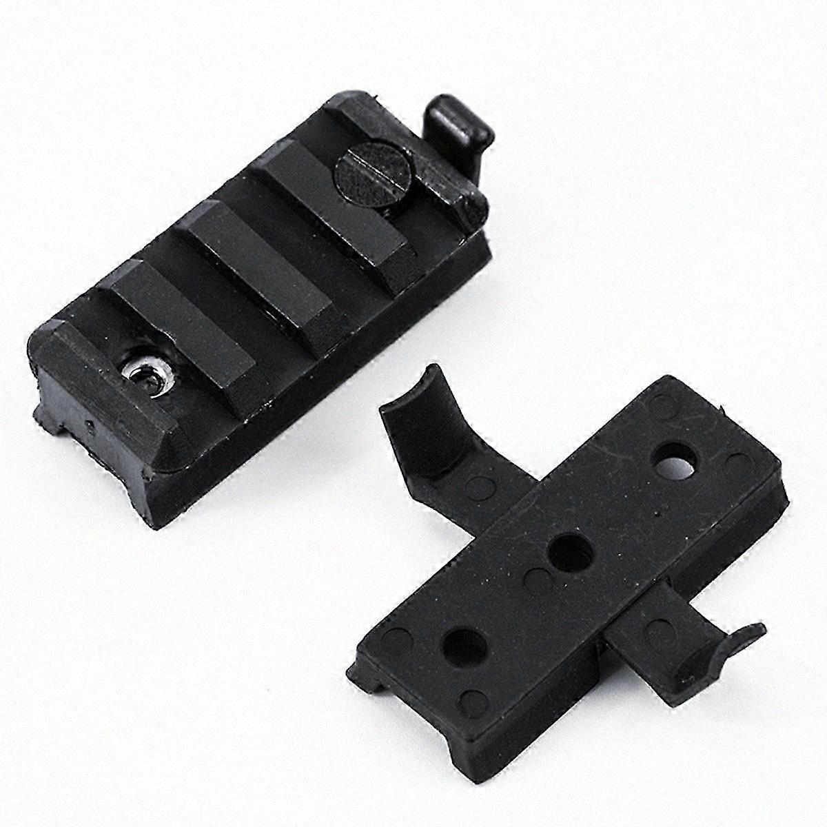 1 Pair Nylon Lead Rail Helmet Flashlight Clip Rail Slider Universal Helmet 20mm Accessories Flashli