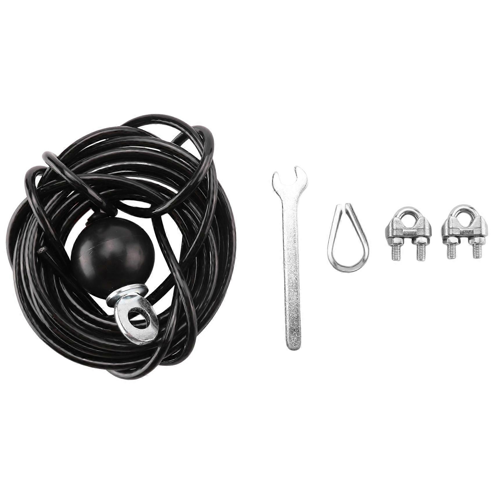 400cm Home Gym Fitness LAT Pulldown Cable Replacement, Adjustable Length for Pulley System Cable Machine