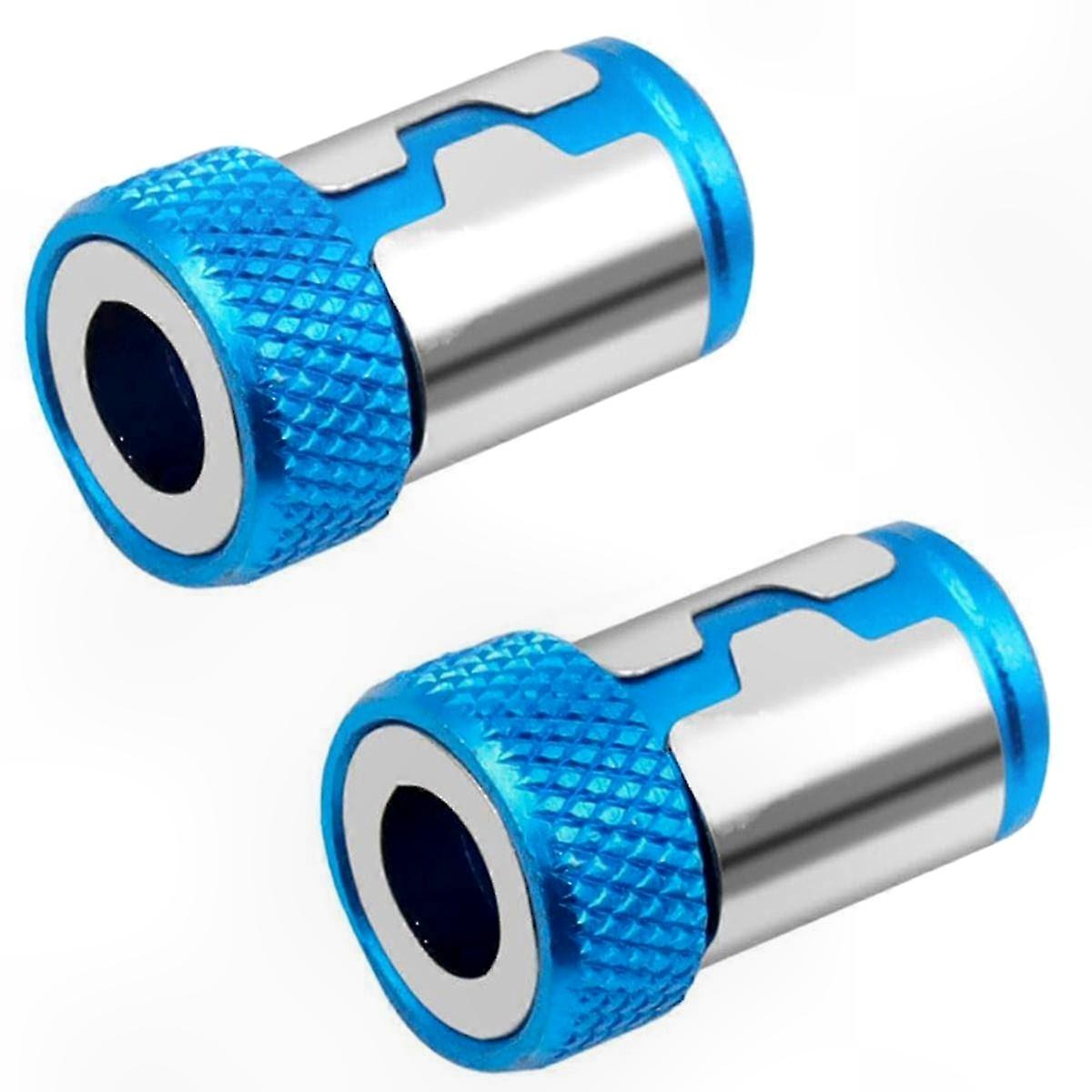 Screwdriver Magnetic Ring, Upgrade Magnetizer Screw Removable for Hex Screwdriver and Power Bits,2PCS