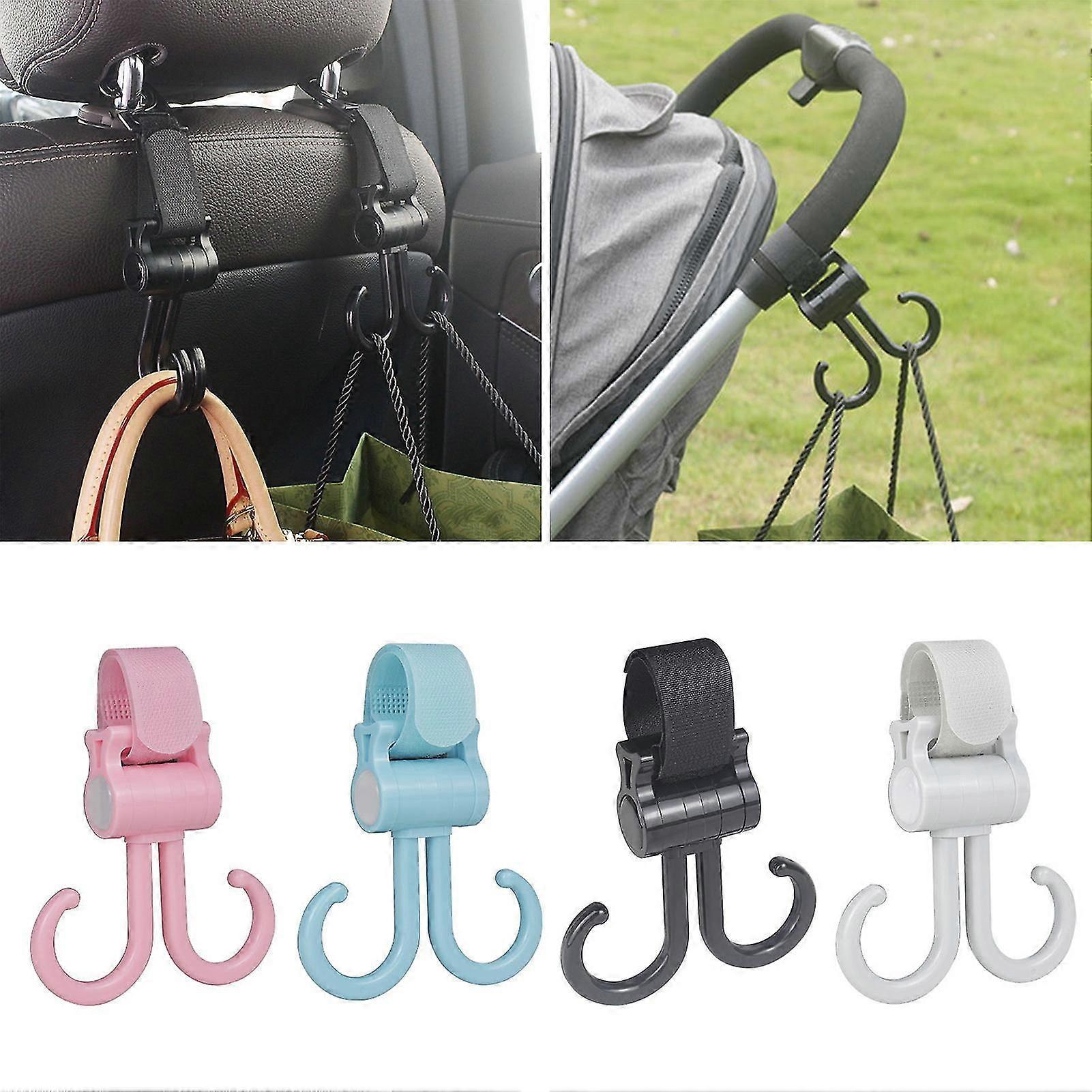 Baby Stroller Hook Convenient Strong Load-Bearing Easy to Use Fastener Tape Sturdy Long Lifespan Hook