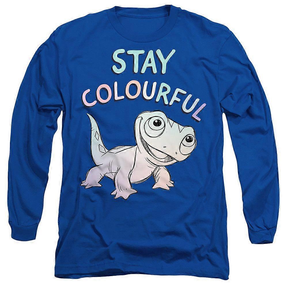 Frozen Stay Colourful With Fire Spirit, Bruni Long Sleeve T-Shirt TTXX0796