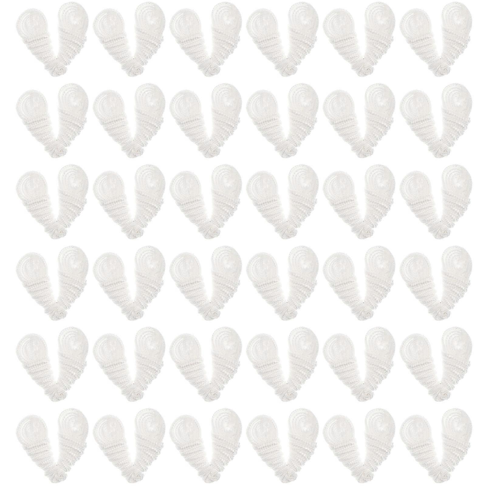 100 Pcs Closure Buttons Chinese Knot Sewing Fasteners