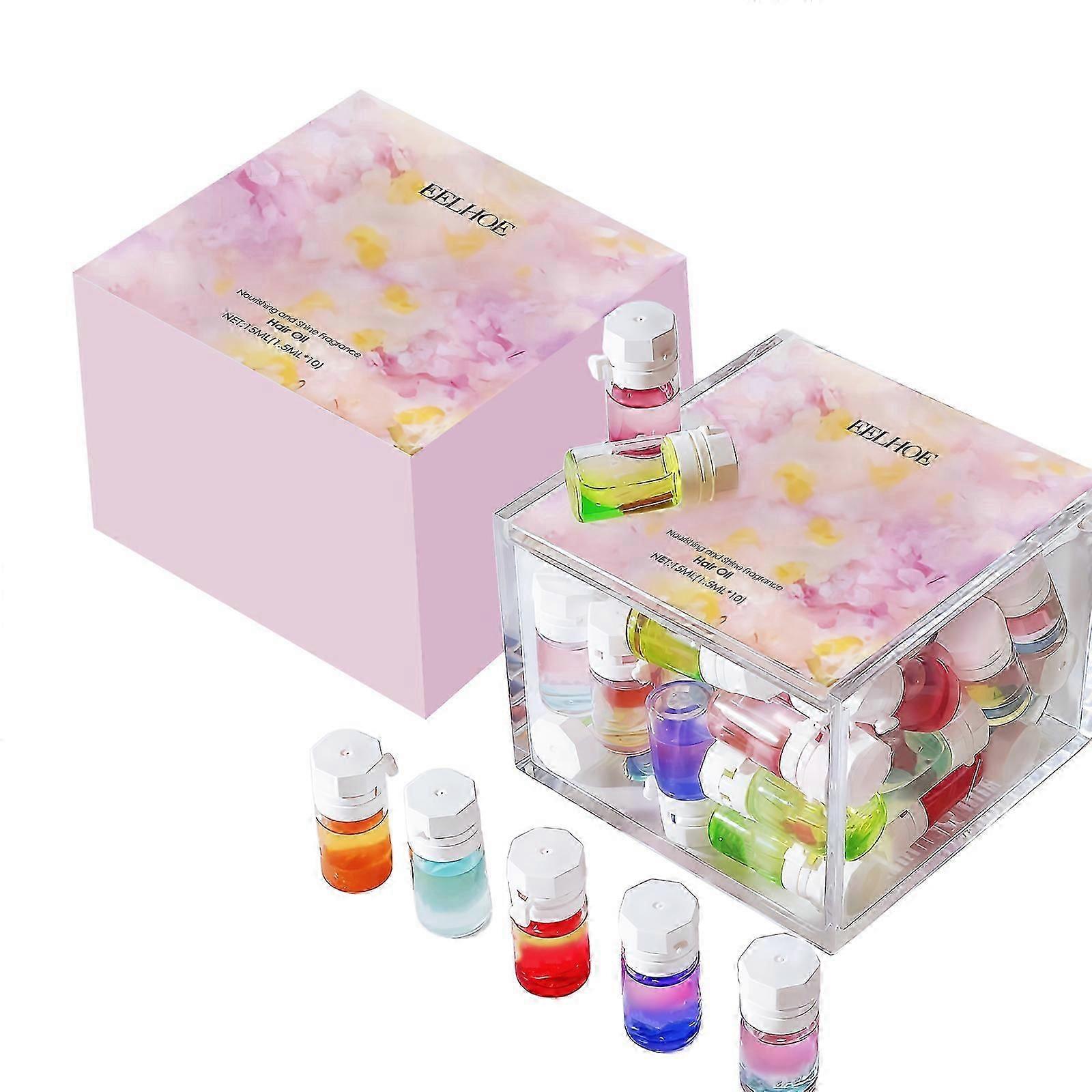 EELHOE perfume Cuidados Com Os Cabelos Óleo Essencial Pacote Misto Leve Refrescante Não Gorduroso Nutritivo Cuidados Diários Cuidados Com Os Cabelos essência