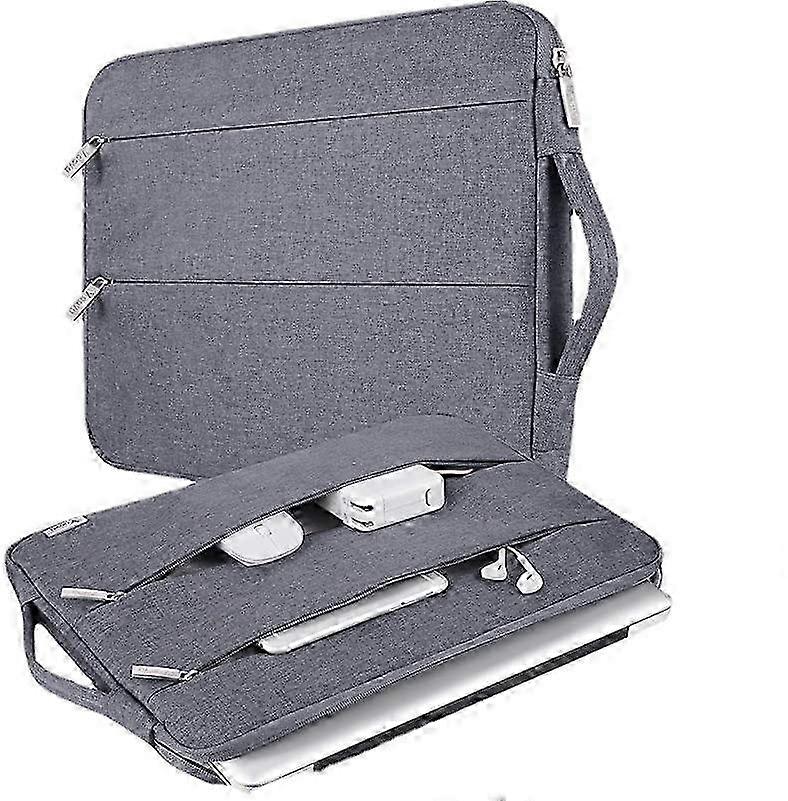 Laptop case Carrying case Slim computer cover with handle Grey