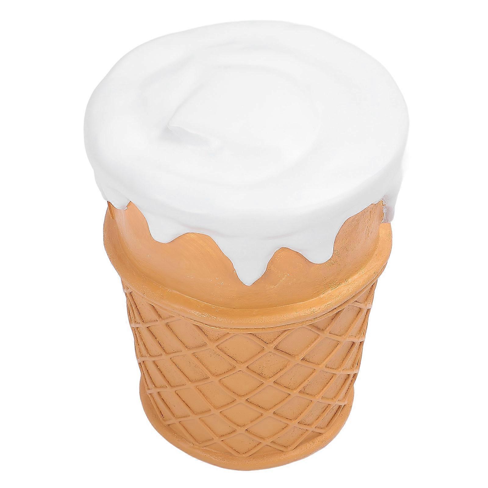 Fun Ice Cream Shoe Changing Stool PP 4.75kg Comfortable Rest