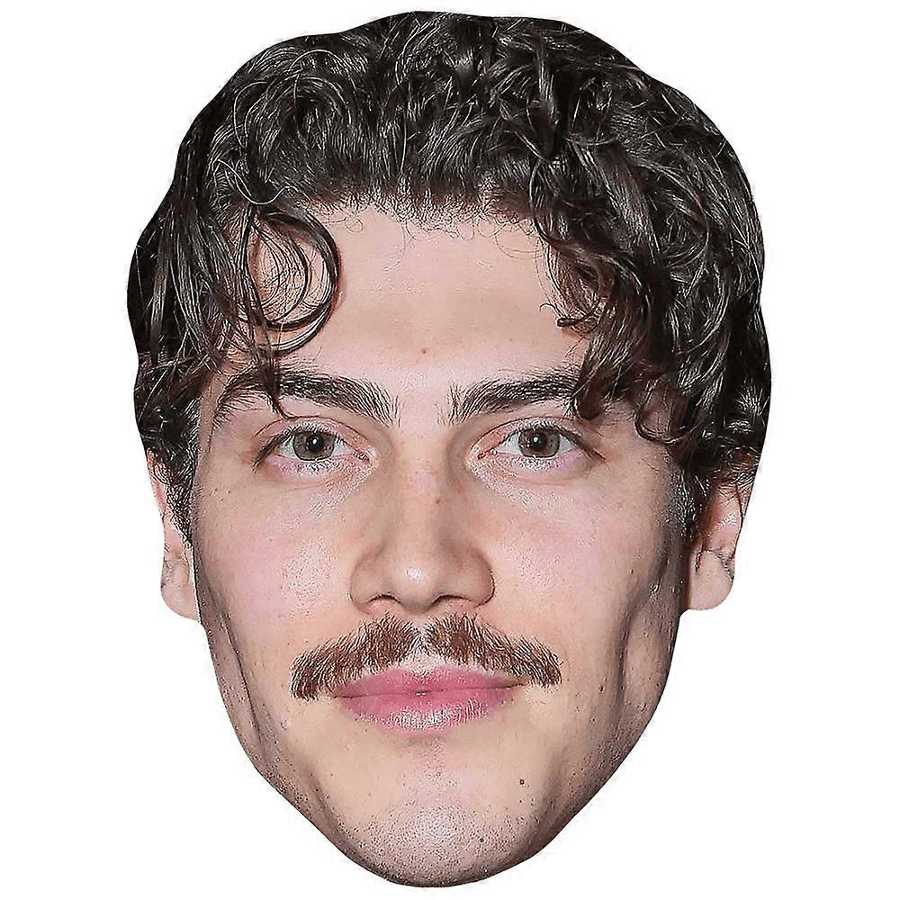 Jack Innanen (Moustache) Celebrity Mask, Flat Card Face