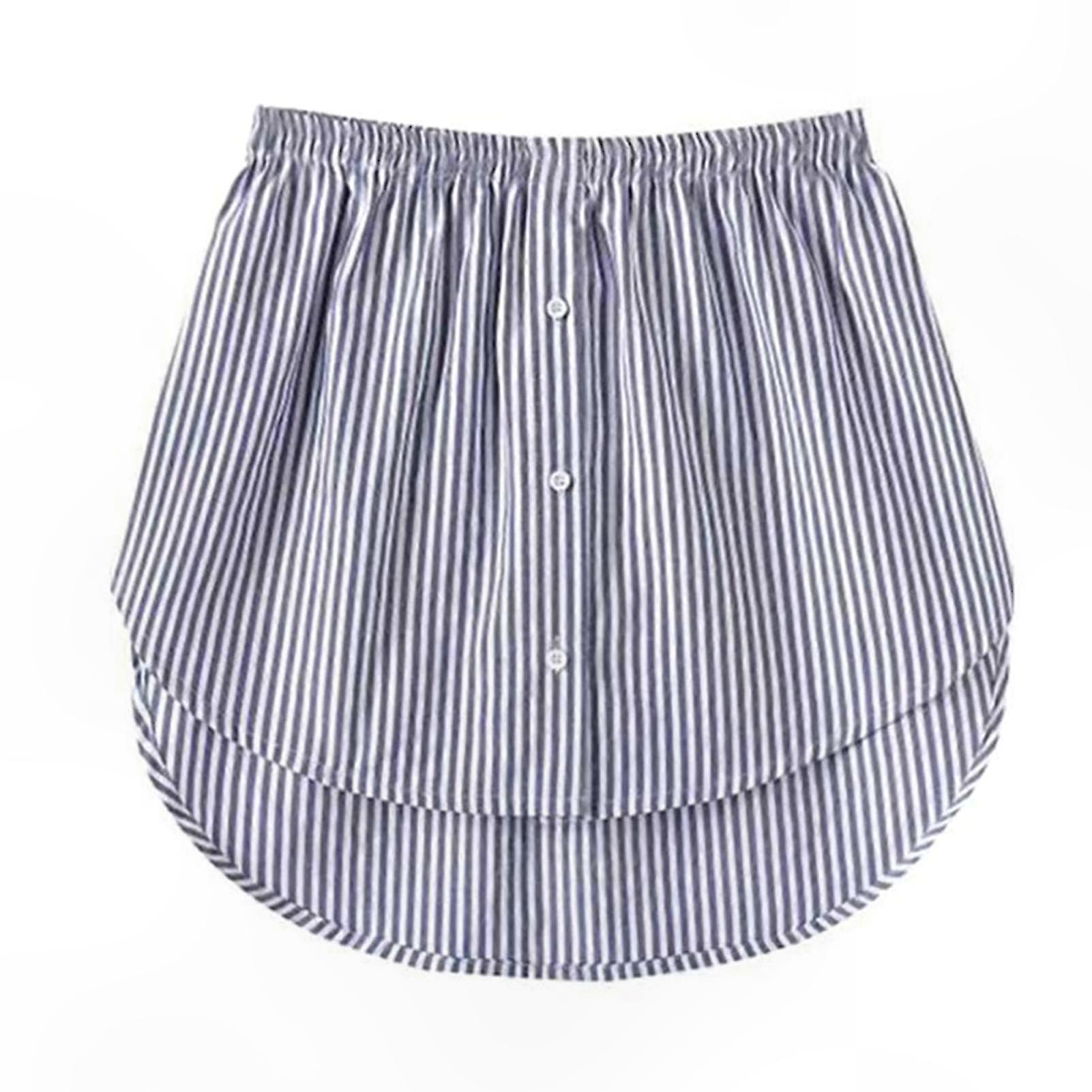 Adjustable Shirt Extenders with Elastic Waistband for Layering Outfits Mini Skirt Style Solution
