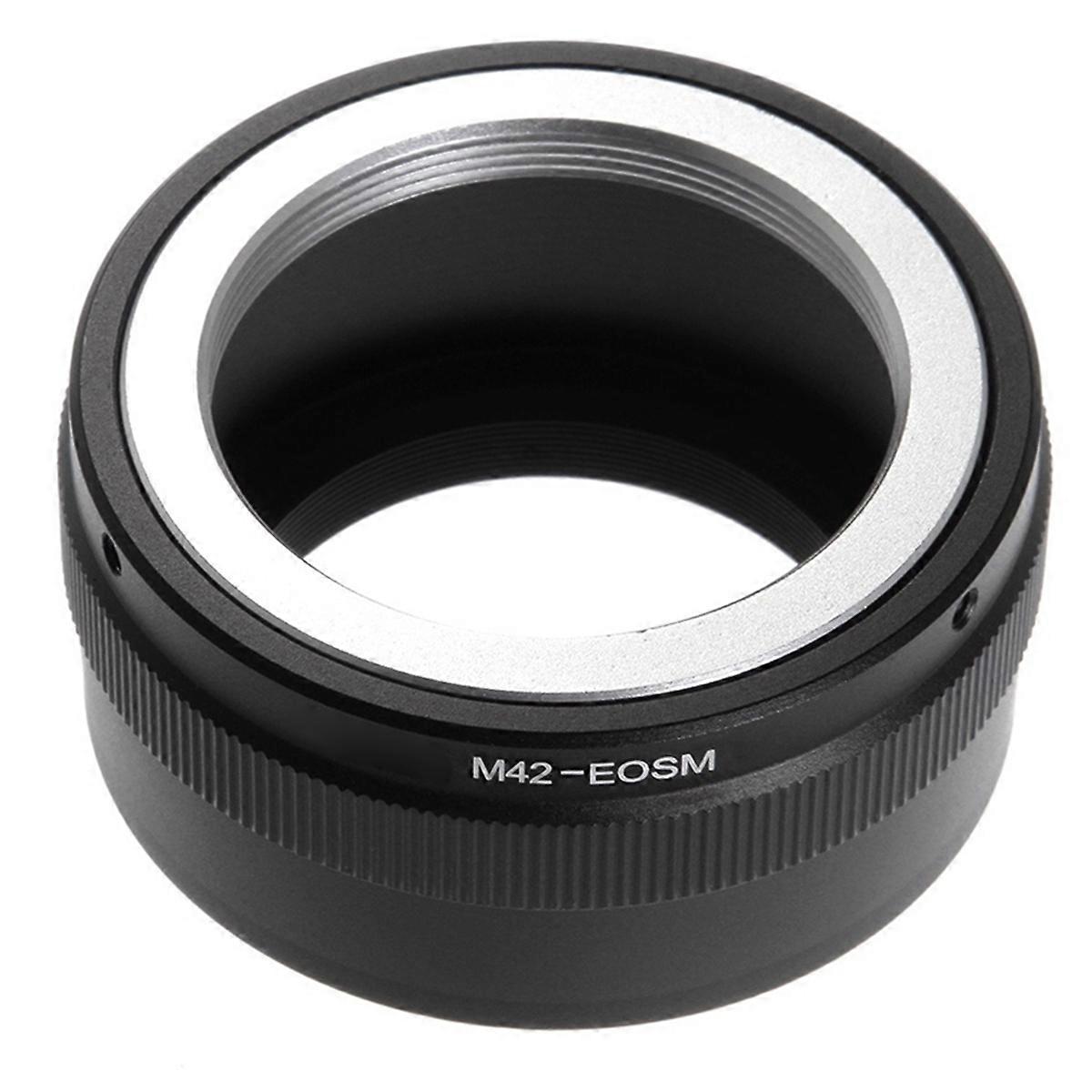 M42-EOSM Adapter Ring for M42 42mm Lens Compatible with for M EF-M M2 M3 M5 M5II M6 M10 M50 M50II M