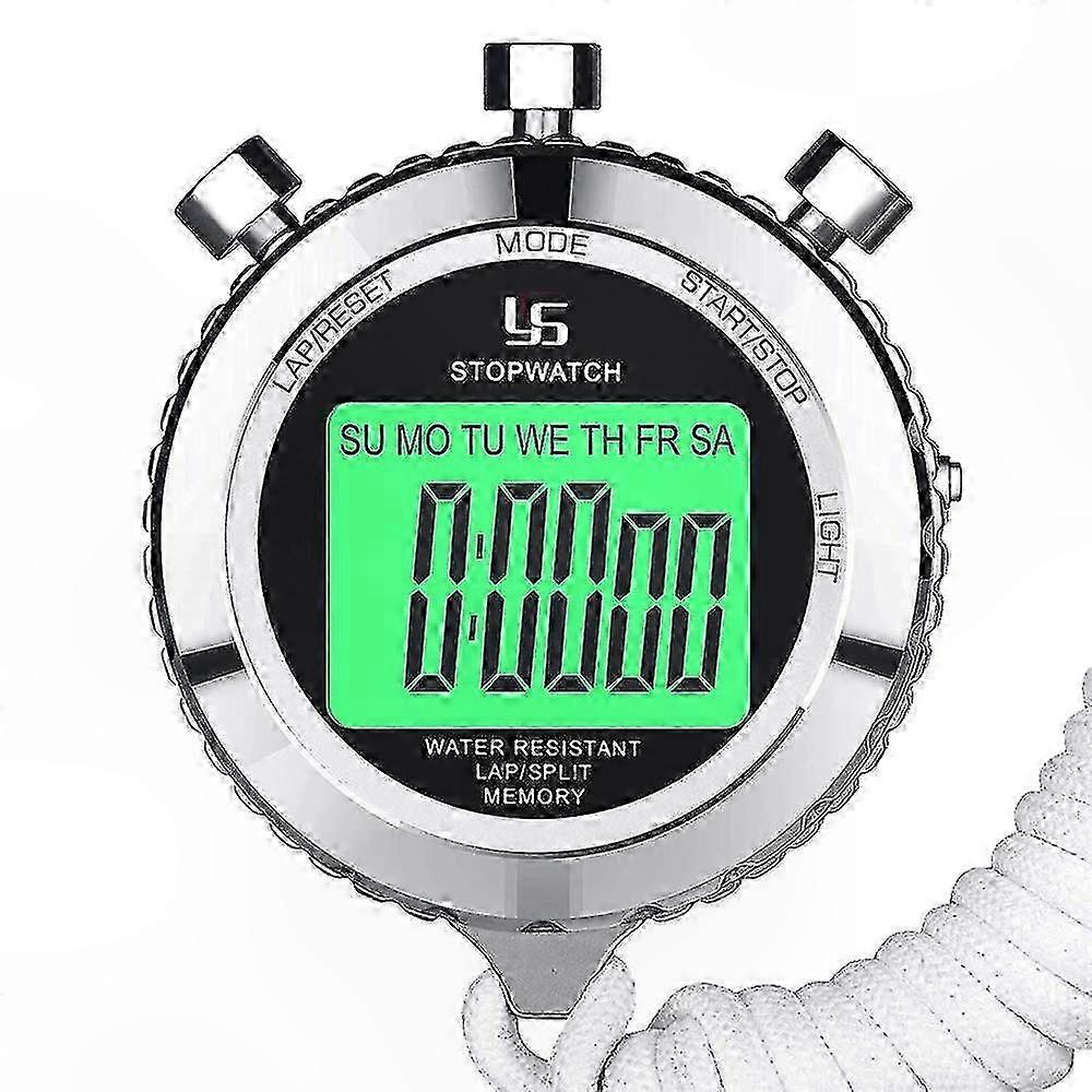 Precision Stopwatch with Backlit Display and 1/100th Second Accuracy