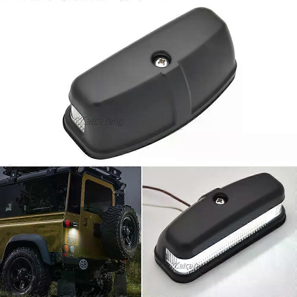 LED License Number Plate Light For Land Rover Defender 90 110 130 1990- Series 2 2A & 3 All Models White Rear Tail Lamp