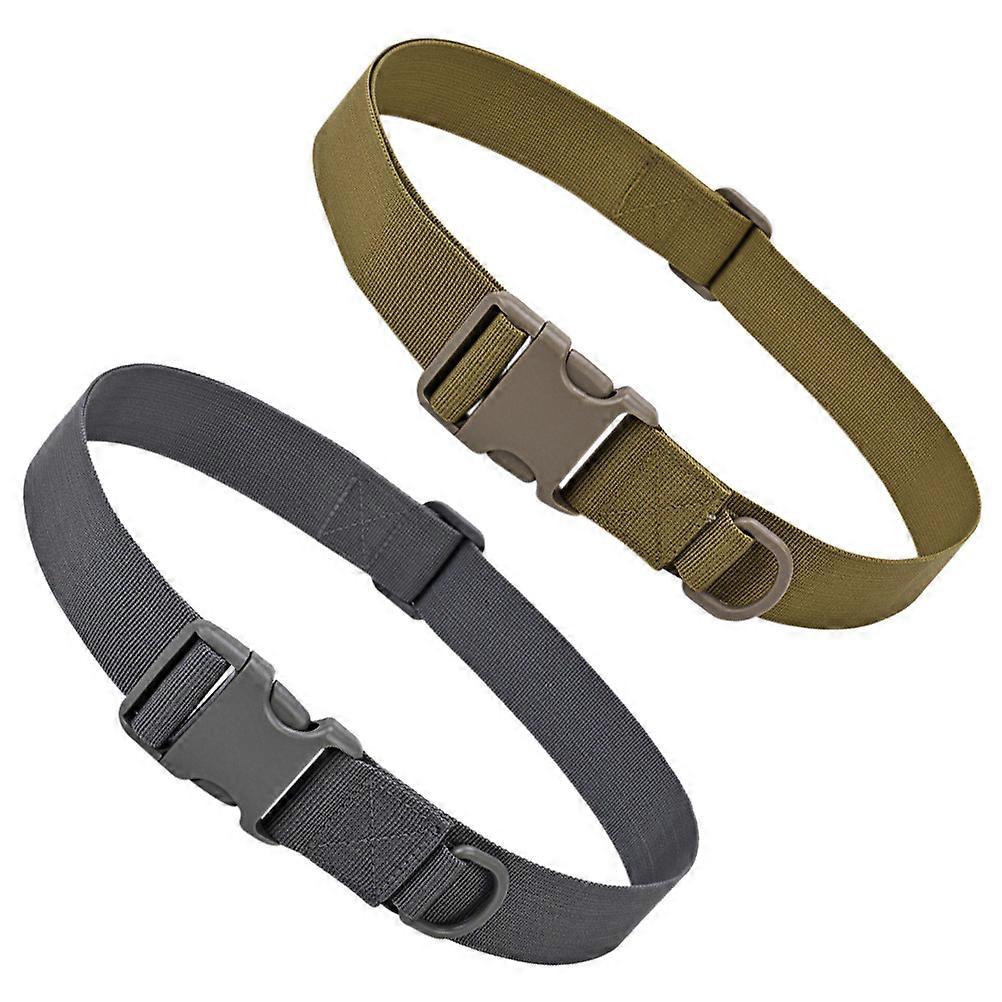 Multifunction Waist Belts Tactical Outdoor Riding Fixing Waist Belts 2Pcs