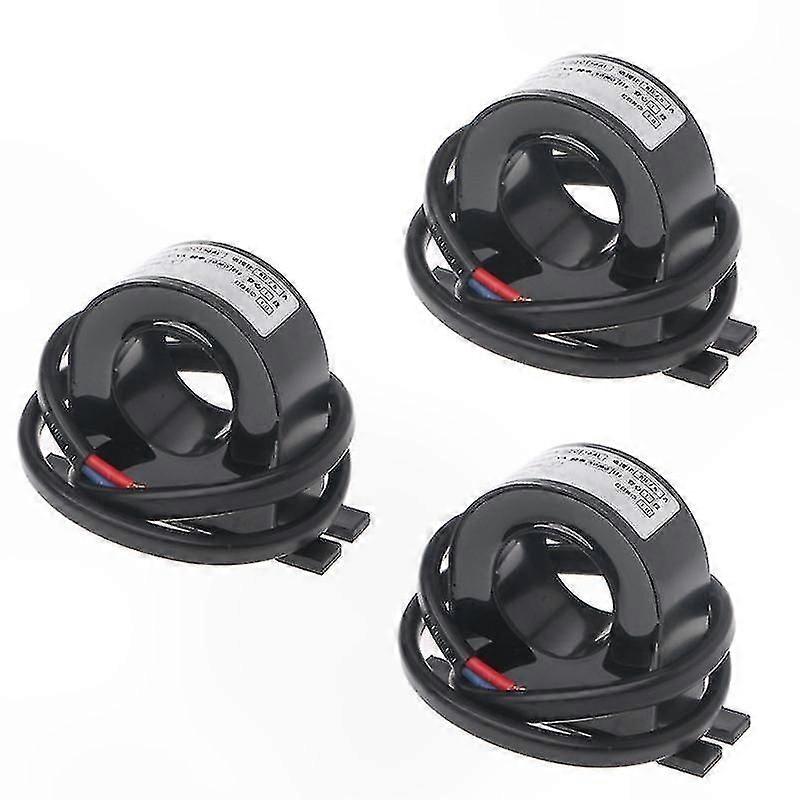 3-Piece Set Mini AC Current Transformers 50A/5A 100A/5A 0.5 Class CTS