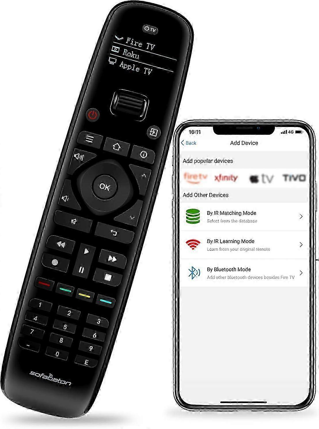 2025 Latest U2 Universal Remote Control with APP, Long Distance Infrared,