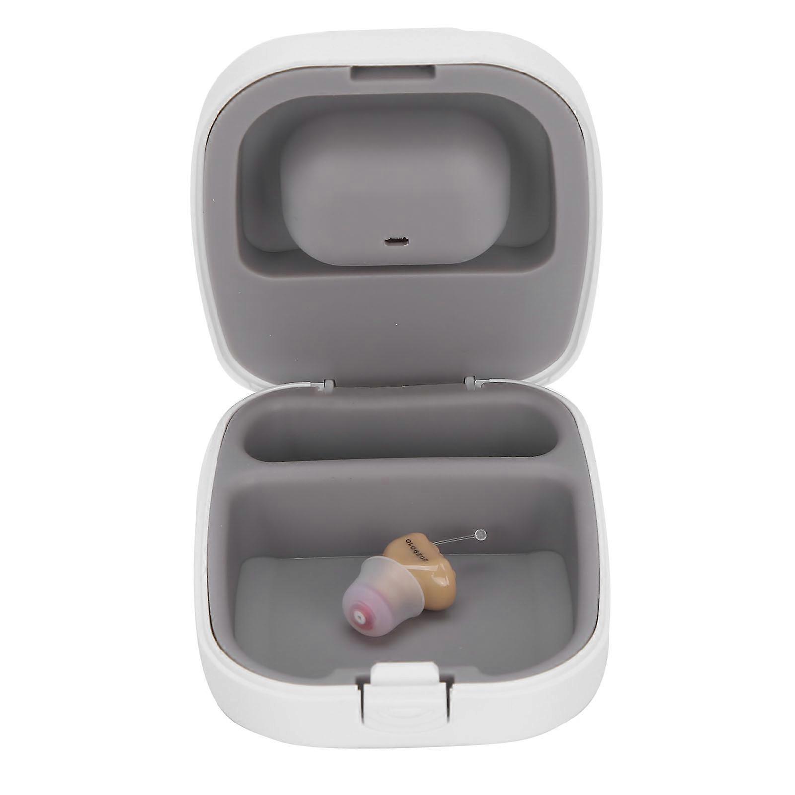 Wireless Mini In-Ear Hearing Aid Sound Amplifier for Elderly Right Ear