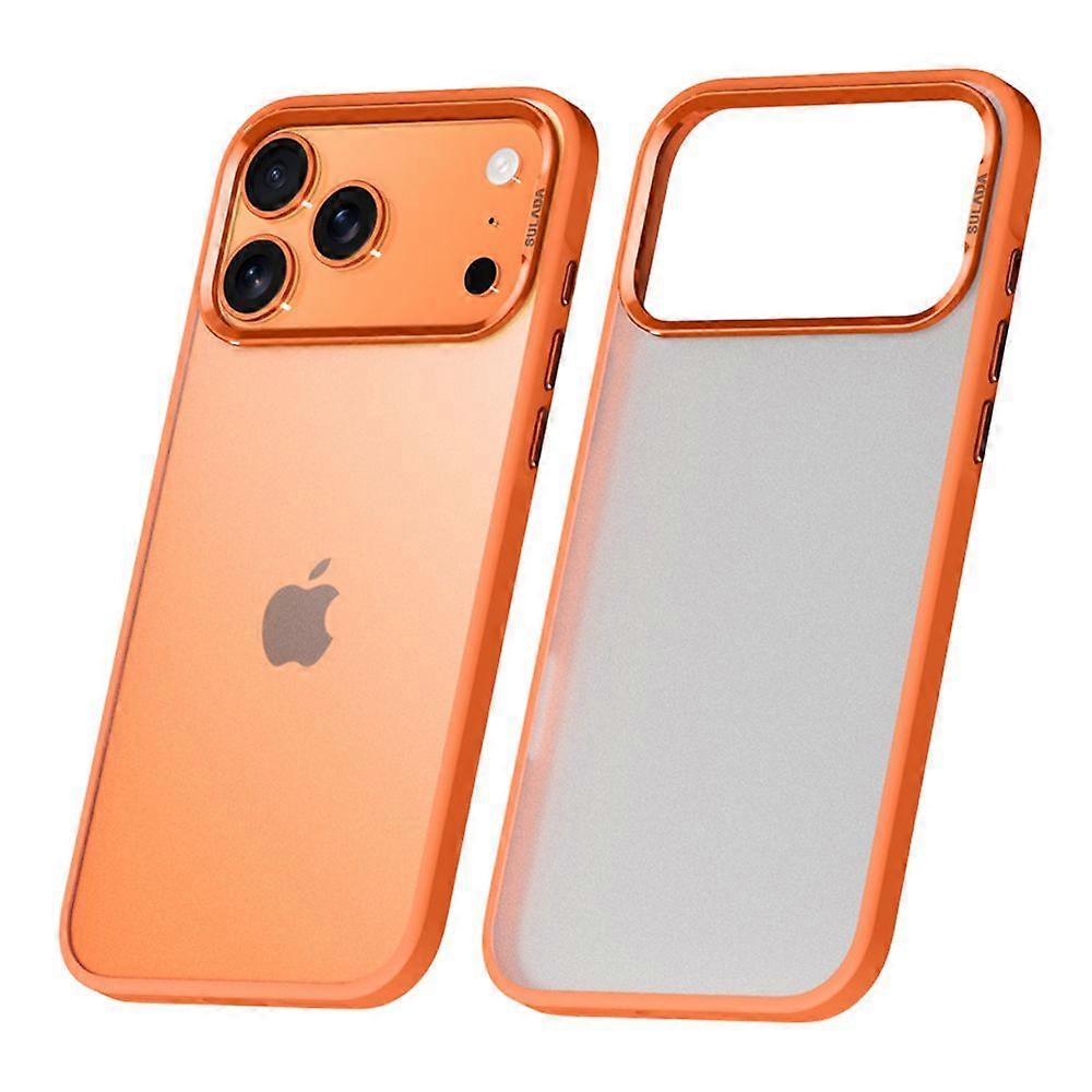 For iPhone 17 Pro Case PC+TPU Shockproof Matte Phone Protector Cover