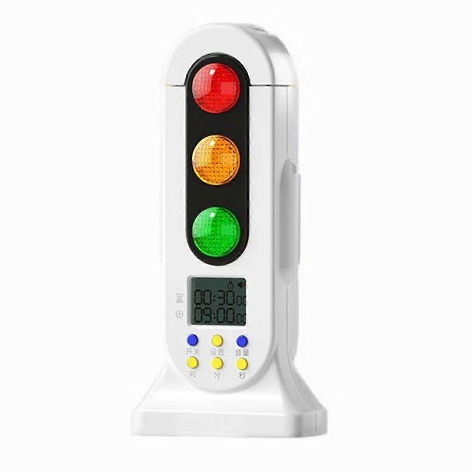 Ampel-Timer für Kinder Educational Study Timer-Management-Tool mit Doppelmodi Countdown-Timer für Klassenzimmer Schule A