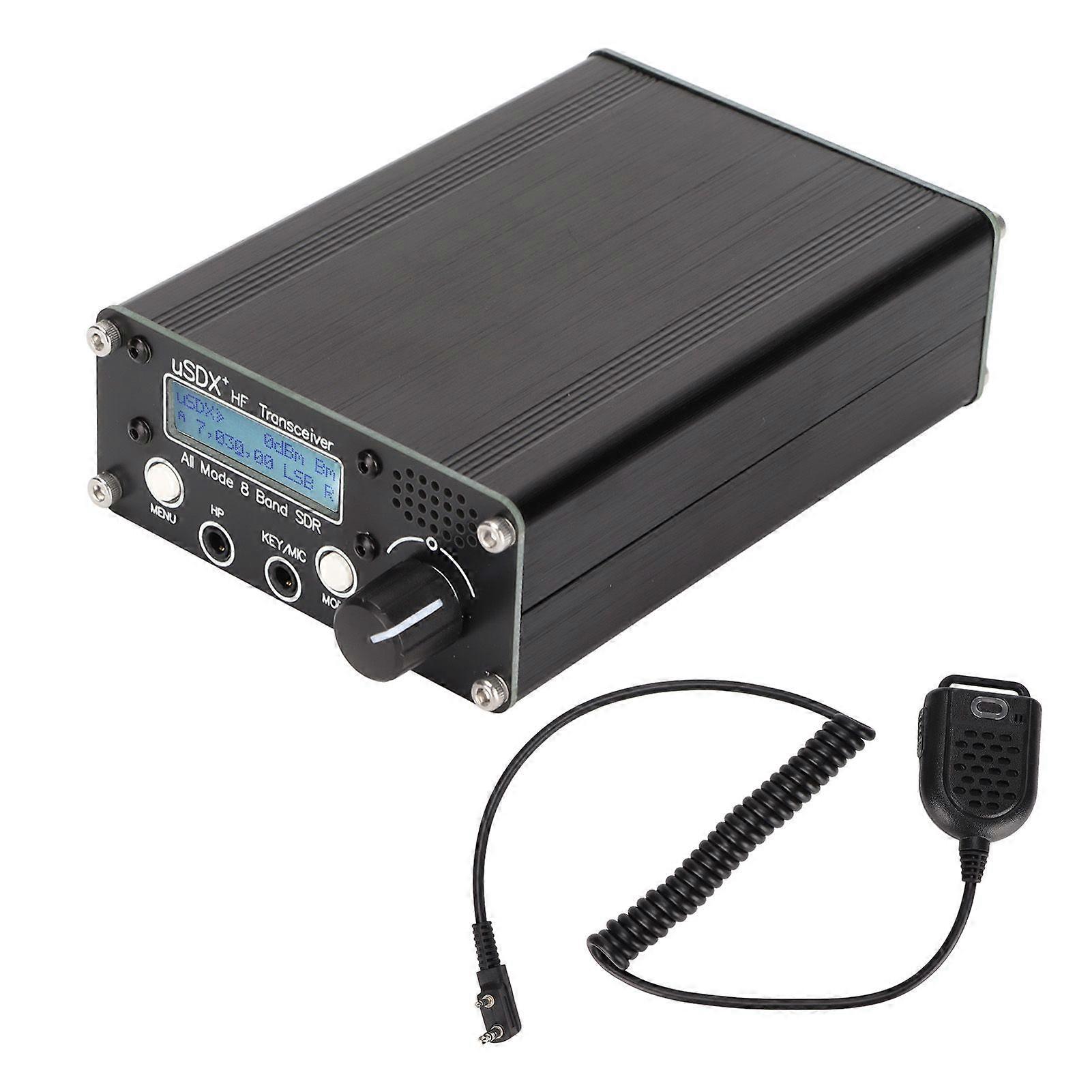 Mobile Transceiver SDR 8 Band Full Mode HF SSB QRP Radio Transceiver for Signal Receiving Equipment
