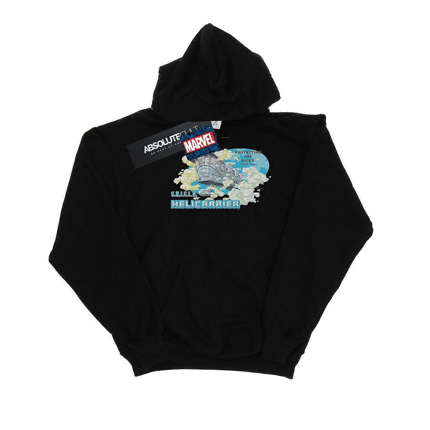 Marvel Herren S.H.I.E.L.D. Hellicarrier Protecting The Skies Kapuzenpullover