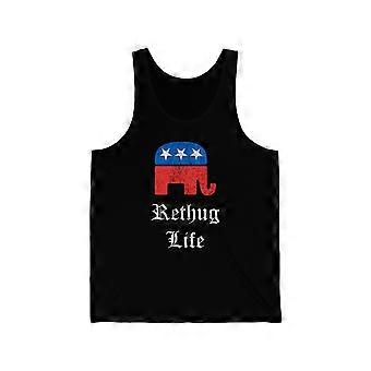 Rethug Life Retro Unisex Tank Top