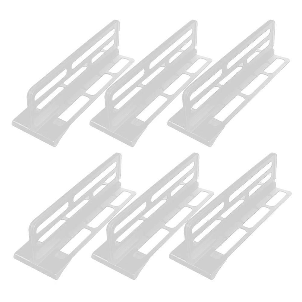 Adjustable Fridge Divider Refrigerator Partition Clip-on Ensuring Durable Home Organization 24Pcs