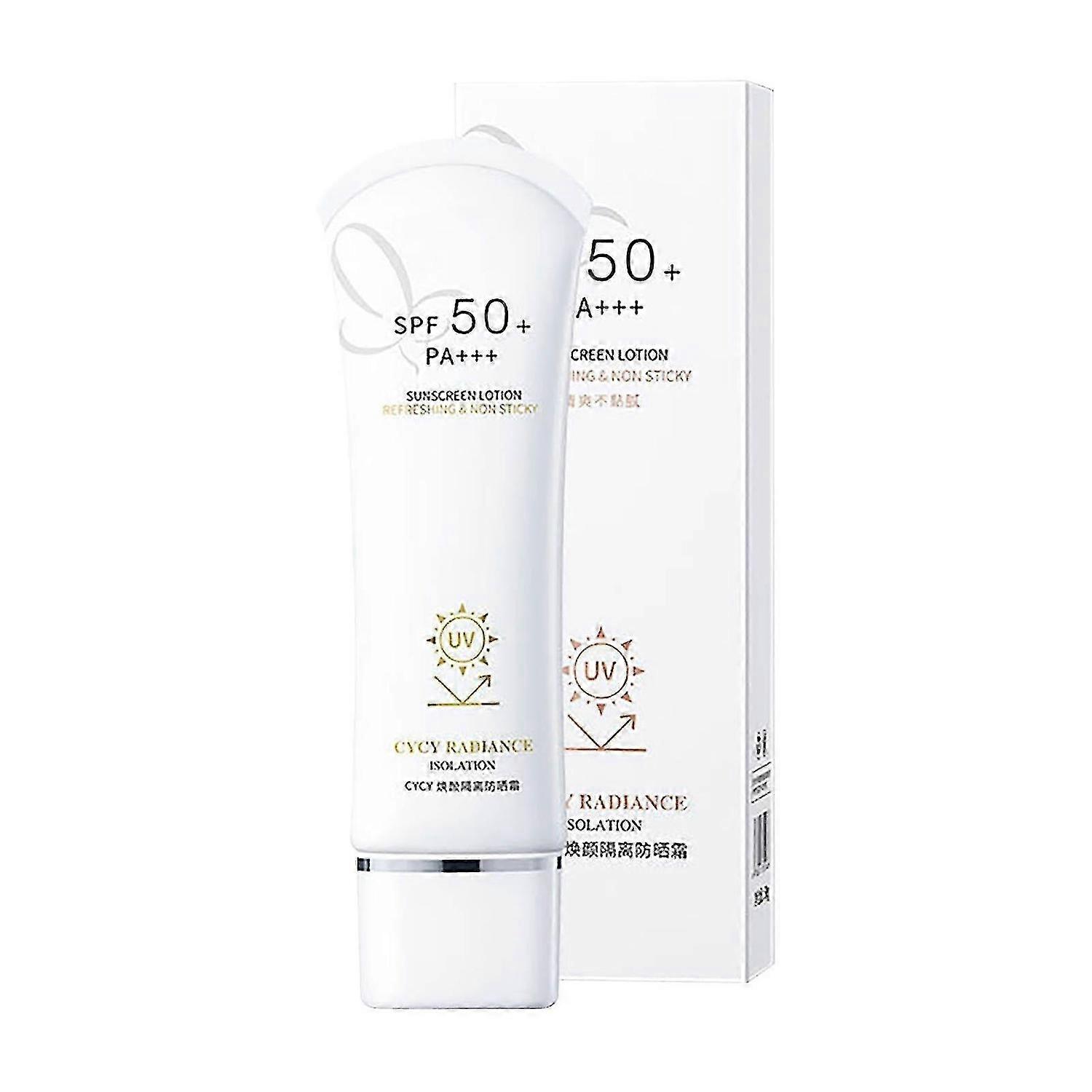 Radiances Isolation Sunscreen Isolation Sunscreen Clear And Moisturizing Light And Slim Apply Non Stickys SPF50 Sunscreen