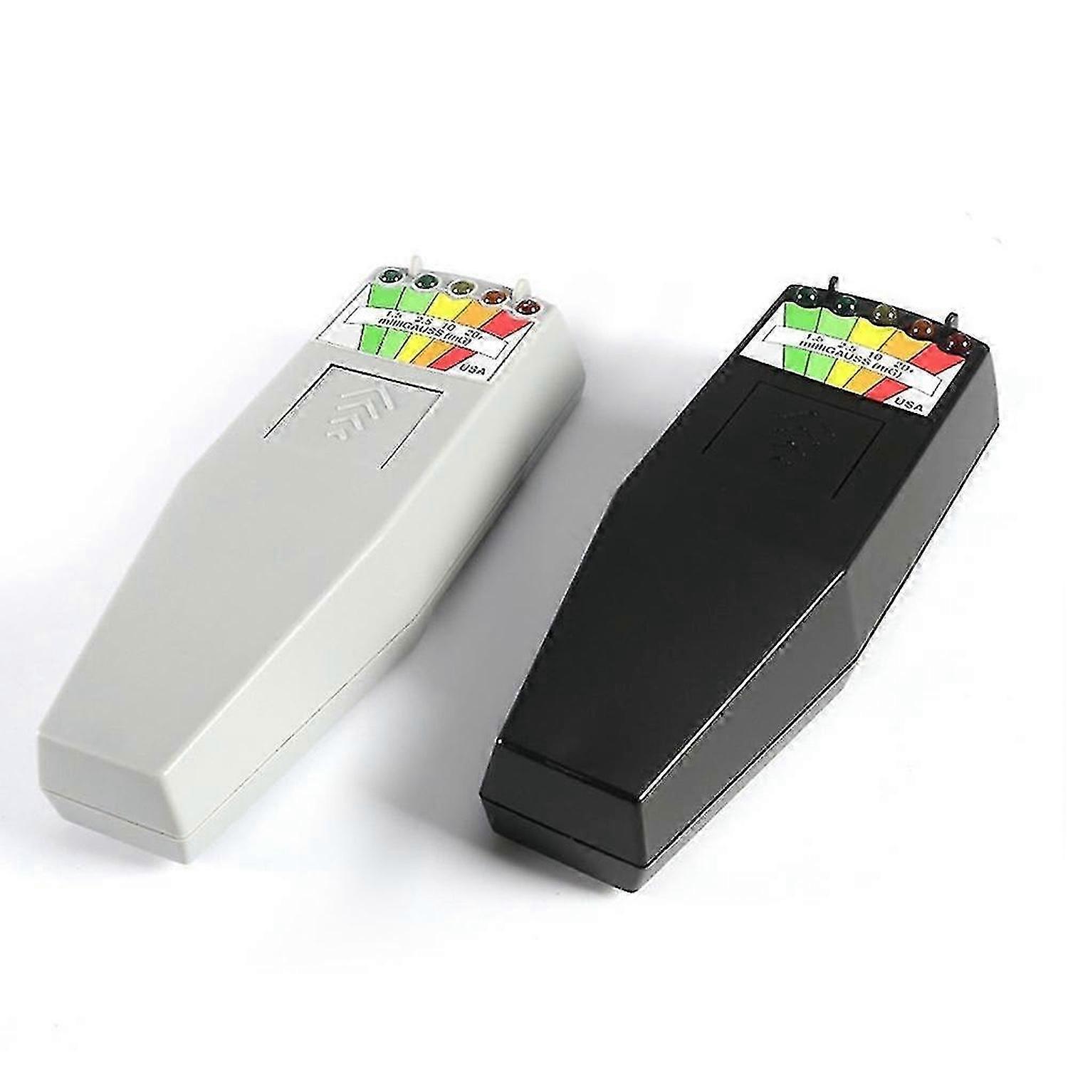 Electromagnetic Field EMF Gauss Meter Radiation Detector Portable EMF Magnetic-Field Monitor 5 LED G