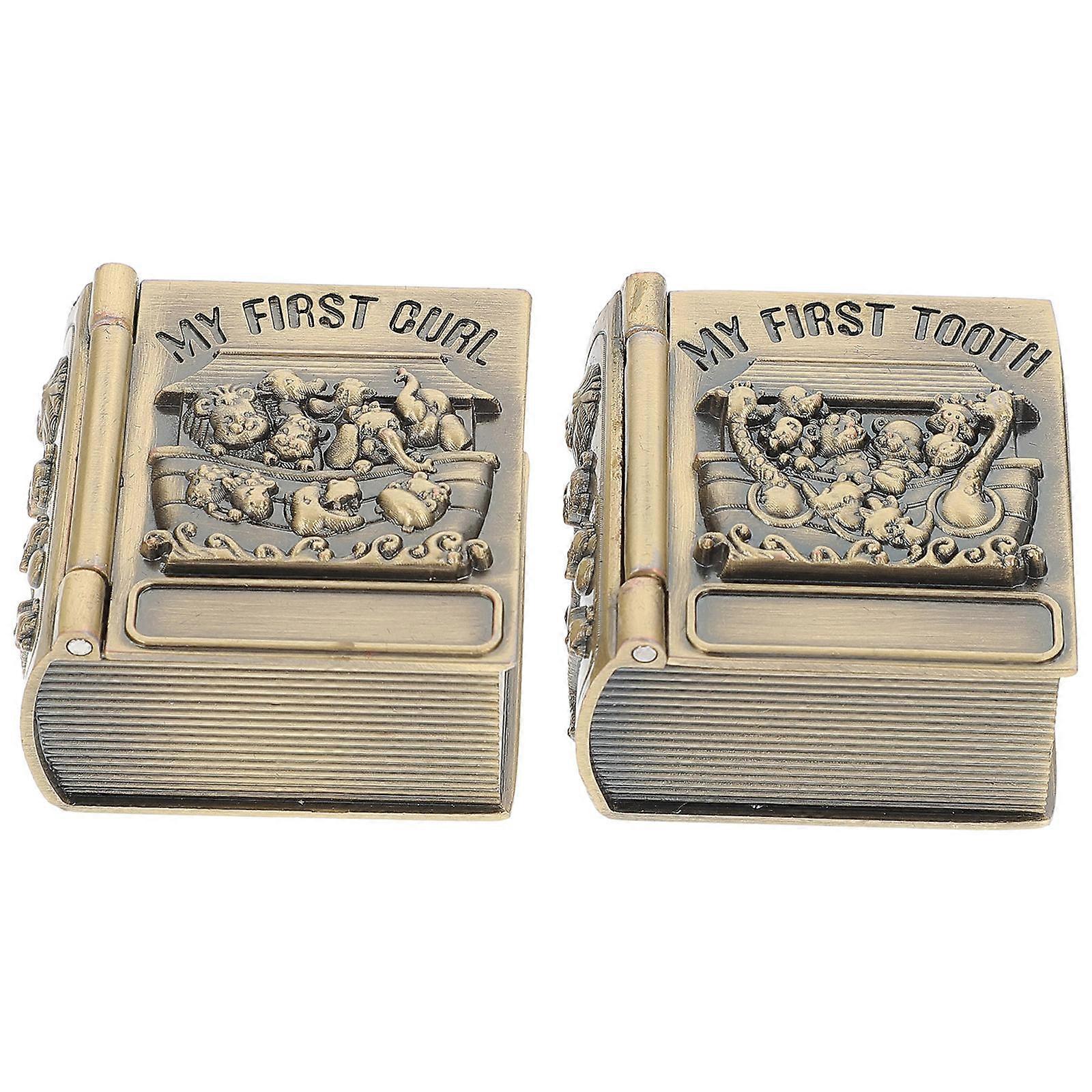 Tooth Boxes for Storage 4Pcs Durable Kids Keepsake Teeth Cases