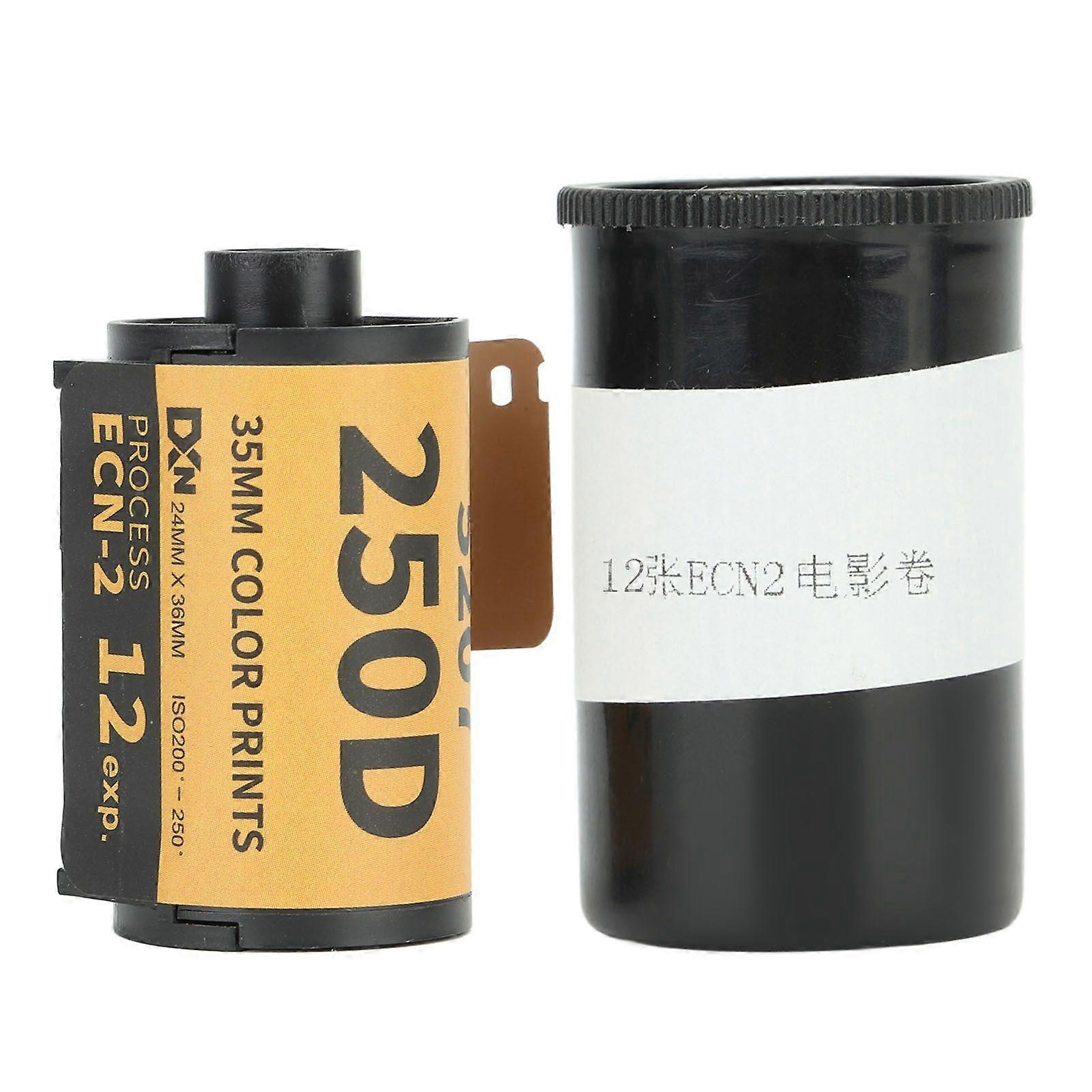 35mm Color Print Film Professional Wide Exposure Range ECN 2 Process Colour Print Camera Film for 135 Camera 12 Sheets