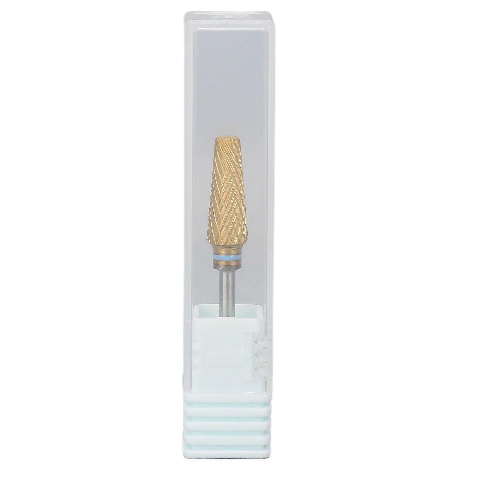 Nail Drill Bits 5 in 1 Multifunctional Replacement Nail File Bits for Manicuring Polishing Pedicuring Removing