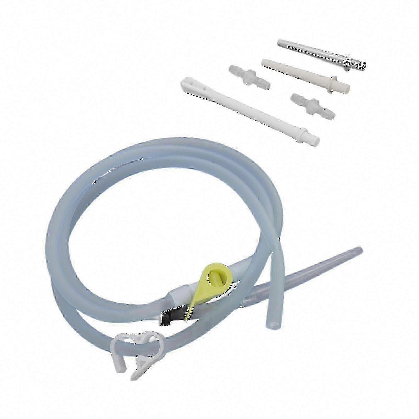 Silicone Enema Hose 1.5m Soft Odorless Deep Cleaning Pipe for Enema Bucket