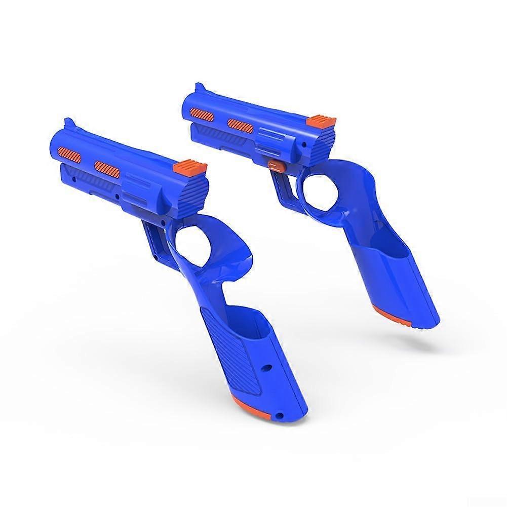 Silicone Protective Shell For VR Controller Grips, Blue GunStyle StockHandle Cover
