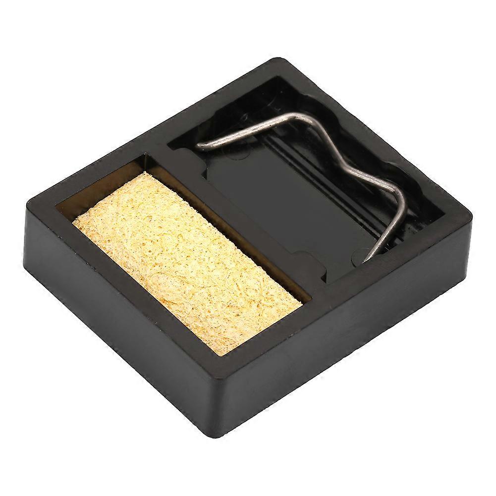 Mini support de fer à souder électrique avec éponge 600 ℃ résistant aux hautes températures