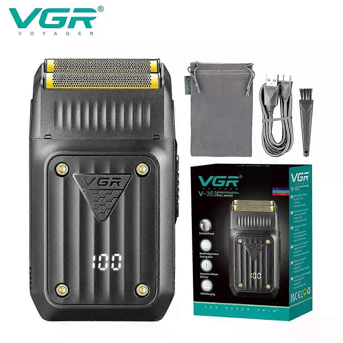 Razor Professional Shaver Electric Beard Trimmer Digital Display Razor Reciprocating Razor Rechargeable Shaver Fit For Man V-363