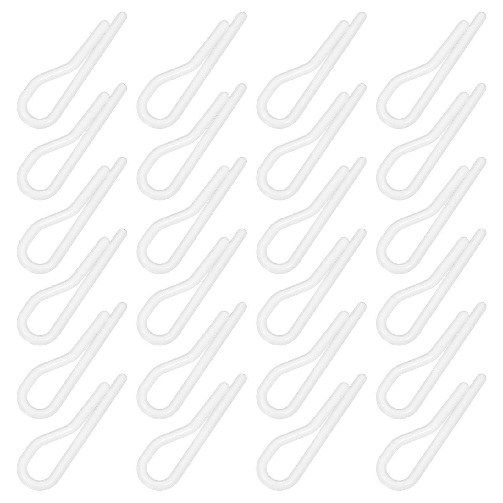 Shirt Clamps Plastic Clothes Fixing Clips for Storage Use 200Pcs