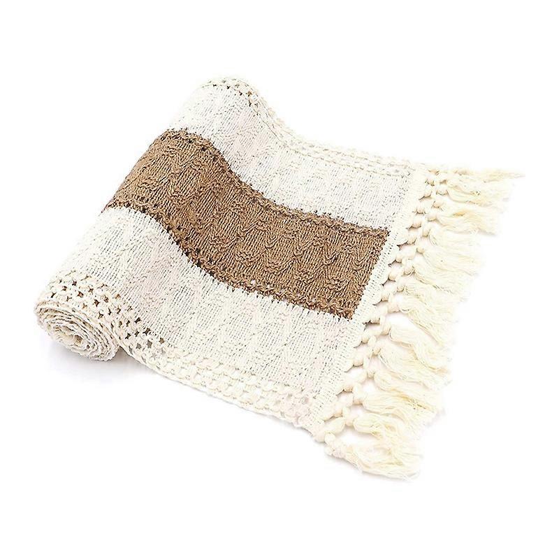 Macrame Table Runner 71Inch Long for Home Decor