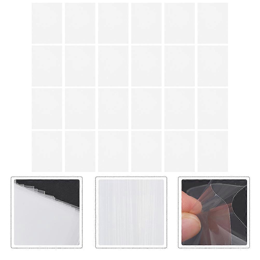 Clear Card Storage Sleeves for Cards Protection with 800Pcs PVC Material