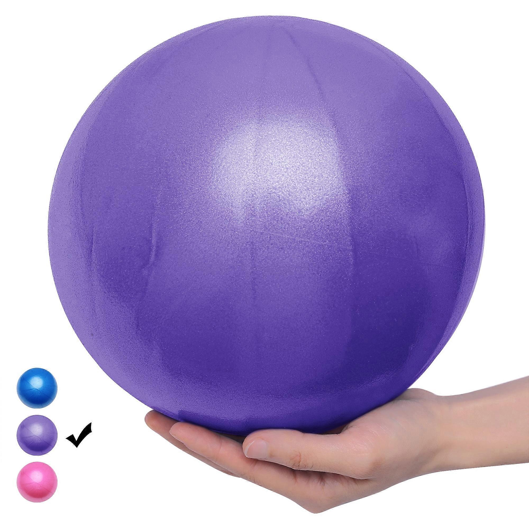 Mini Exercise Ball 9" Small Pilates Yoga Ball for Balance Core Training Thick