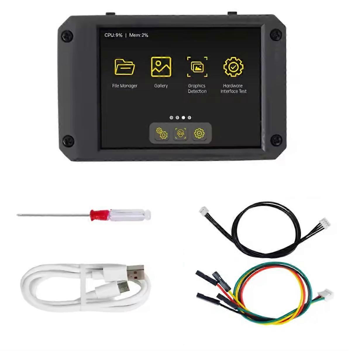  K230 Al Visual Recognition Camera Module with 2.4-Inch HD Touch Screen Based on MicroPython for