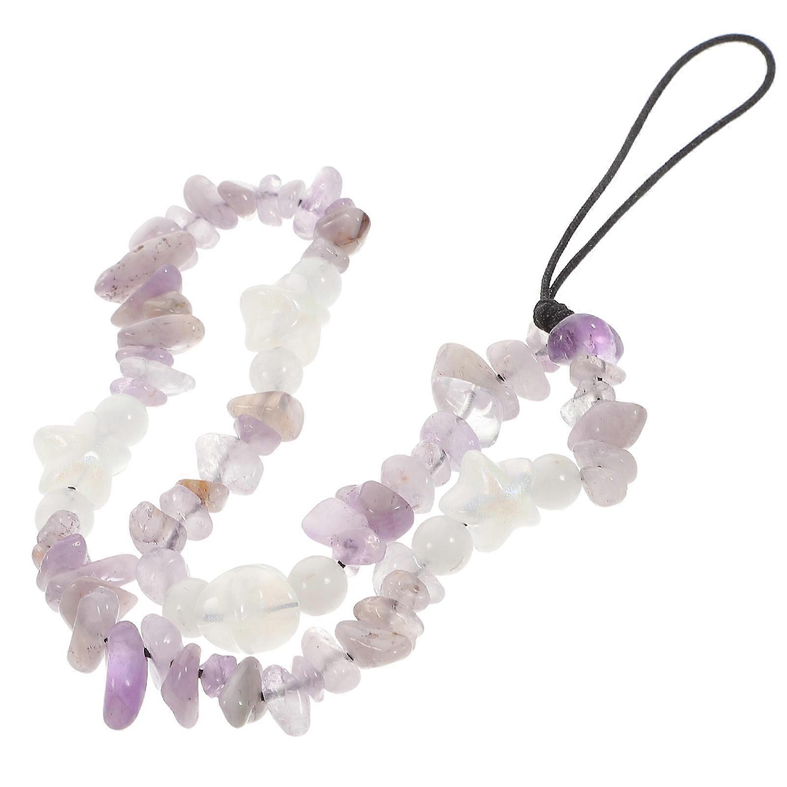 Unique Crystal Stone Phone Charm Rope Suitable For General Consumers With Decoration And Carry Mobile Phone Functions 3Pcs