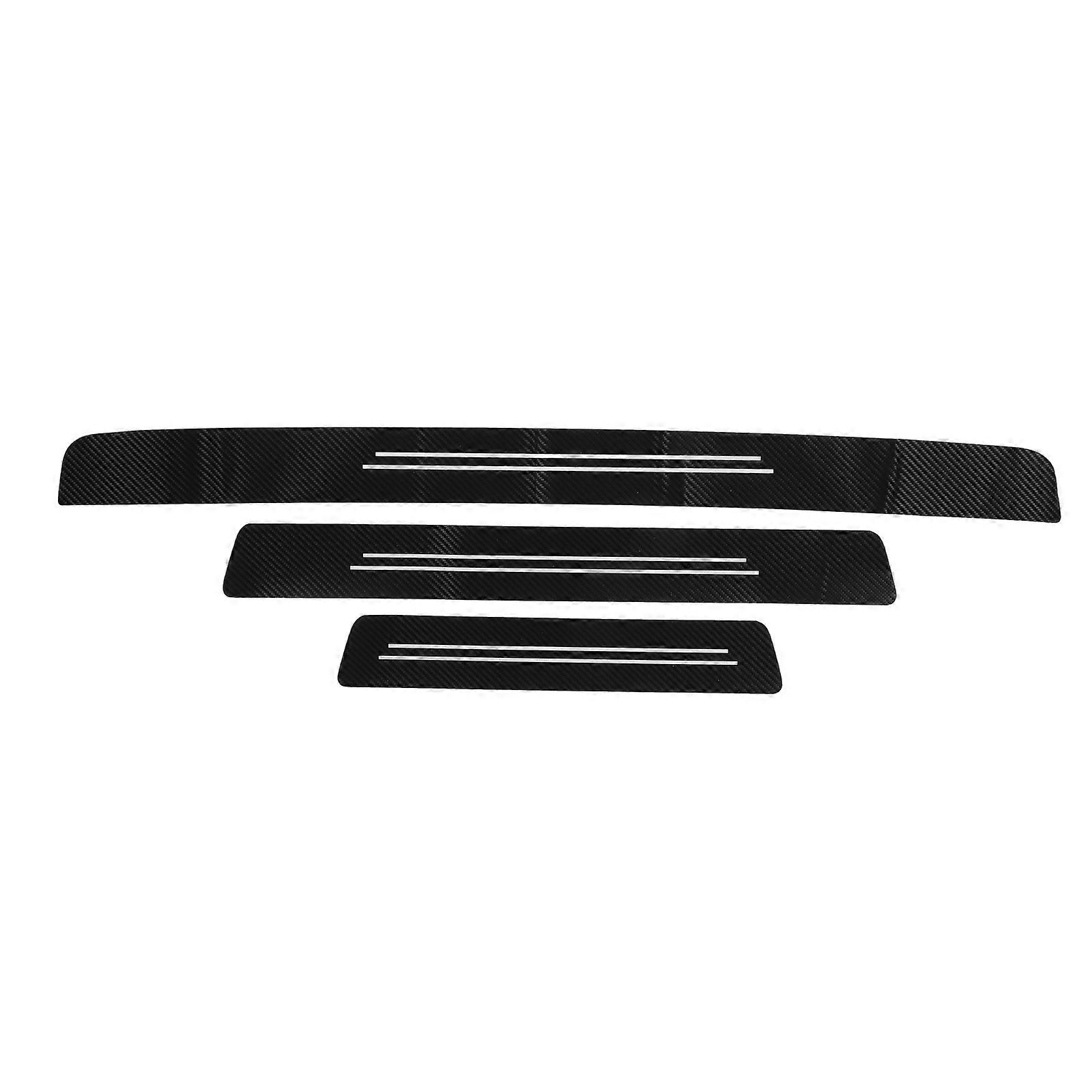 Car Door Sill Trim Stickers Universal Anti-Collision 2Sets