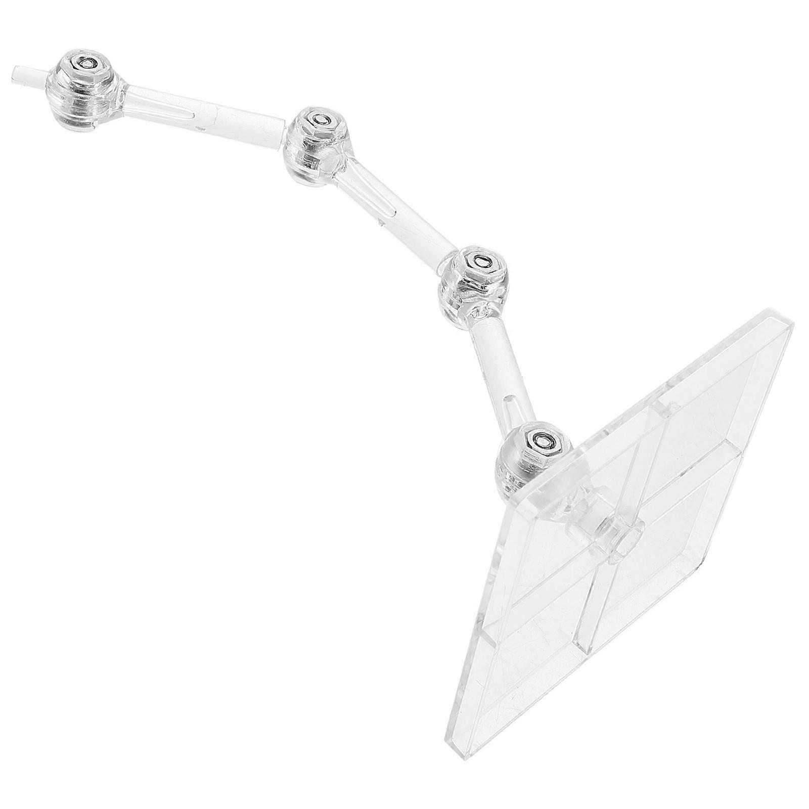 Transparent Action Figure Stand for Display Holder 4Pcs Model Support