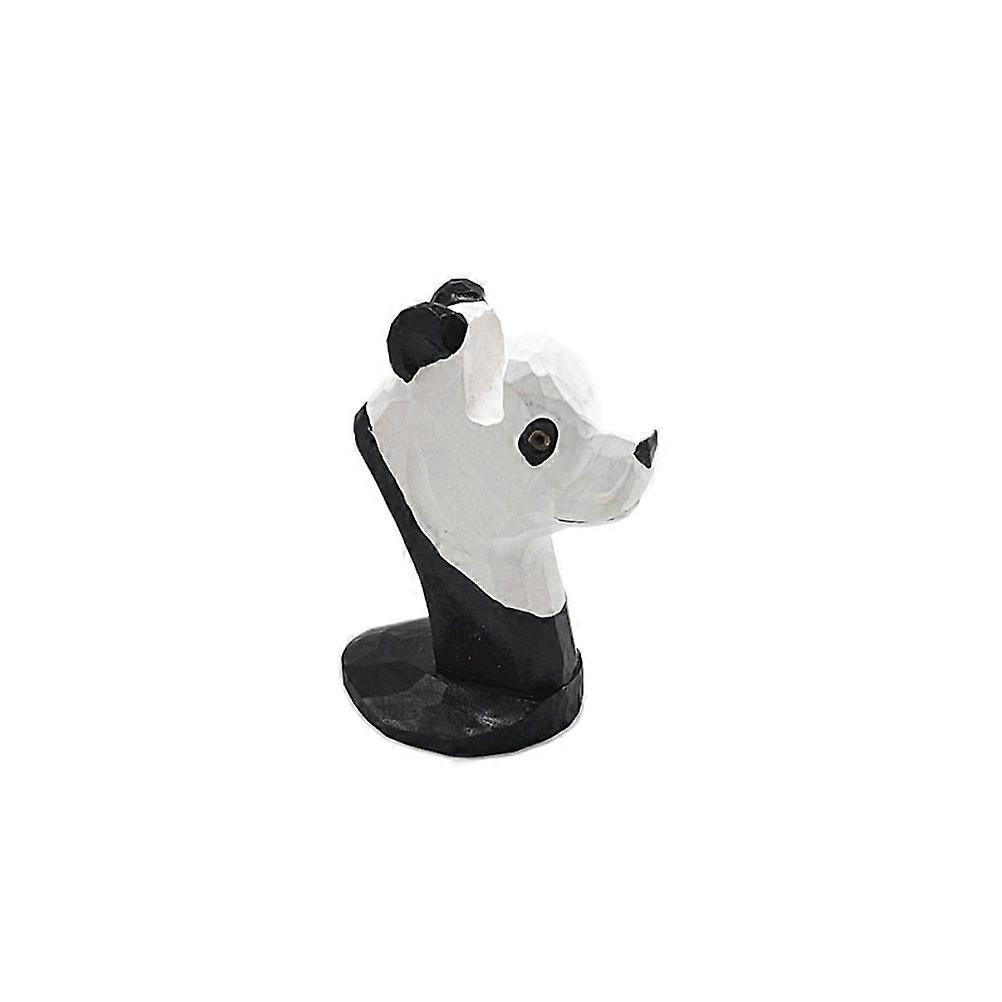 Wooden Glasses Bracket Panda Shape for Glasses Use 3Pcs Display Shelf