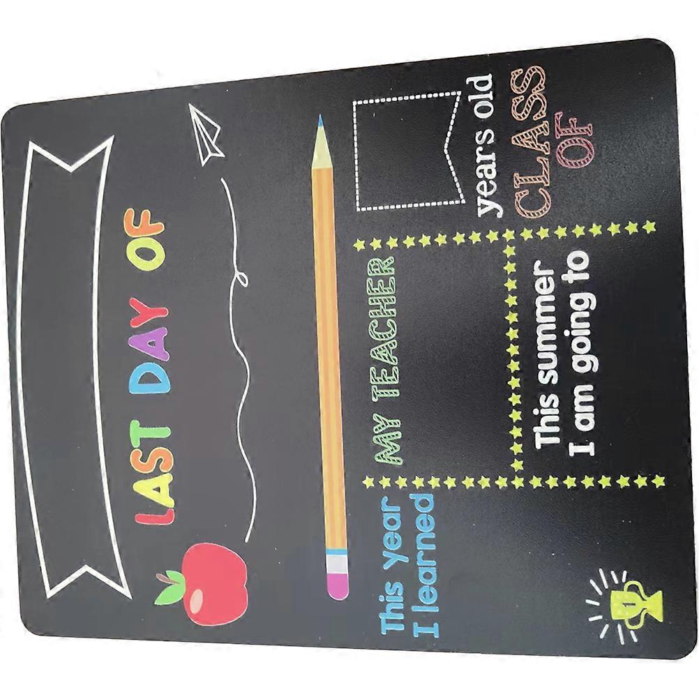 Creative Chalkboard First Day Chalk Board for Kids 5Pcs Pack