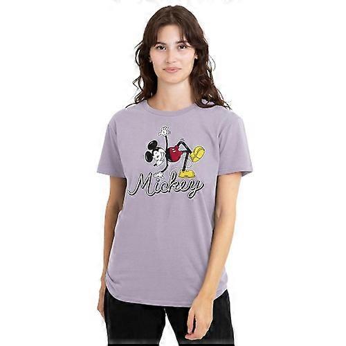 Disney Dames/Dames Funky Dance Mickey Mouse T-shirt