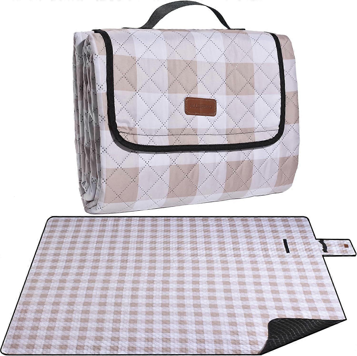 2025 Latest Model Extra Large Picnic Blanket 80''x 80'' Waterproof Foldable