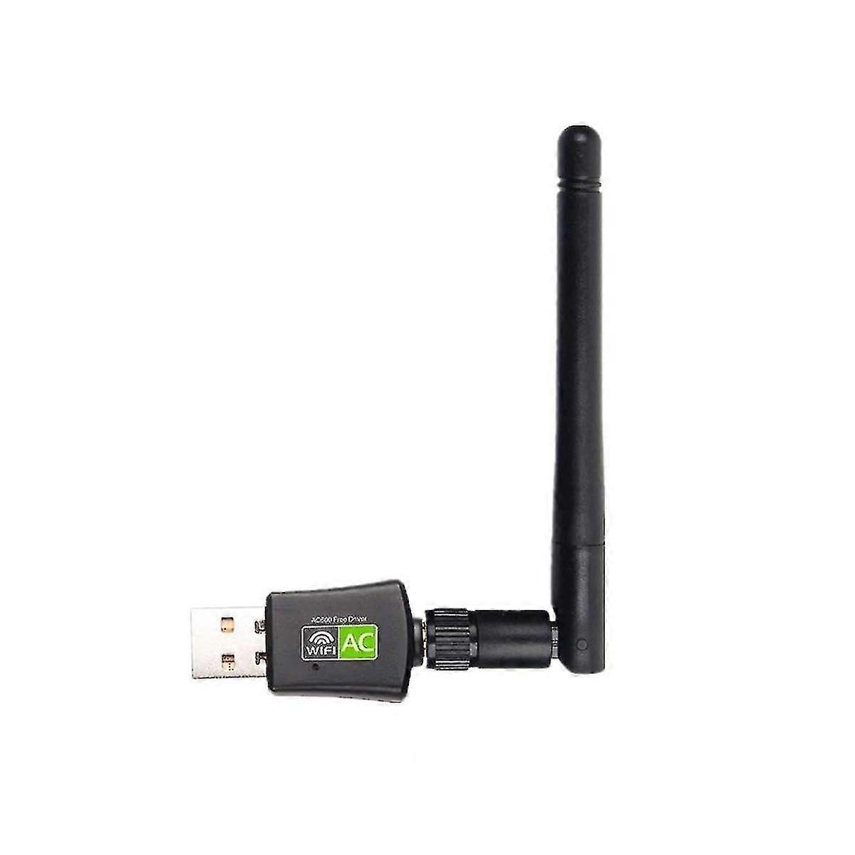 Usb Wifi Adapter 600mbps Dual Band 2.4g 5ghz Antenna Usb Lan Ethernet Pc Ac Wifi Receiver Wireless