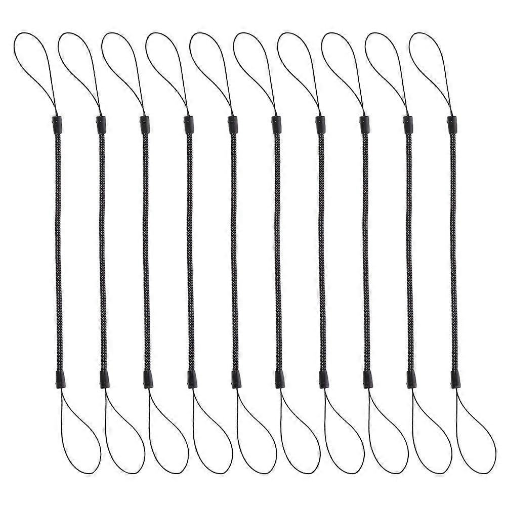 Black Plastic Stylus Pen Rope for Anti-Lost Function with 20 Hanging Ropes