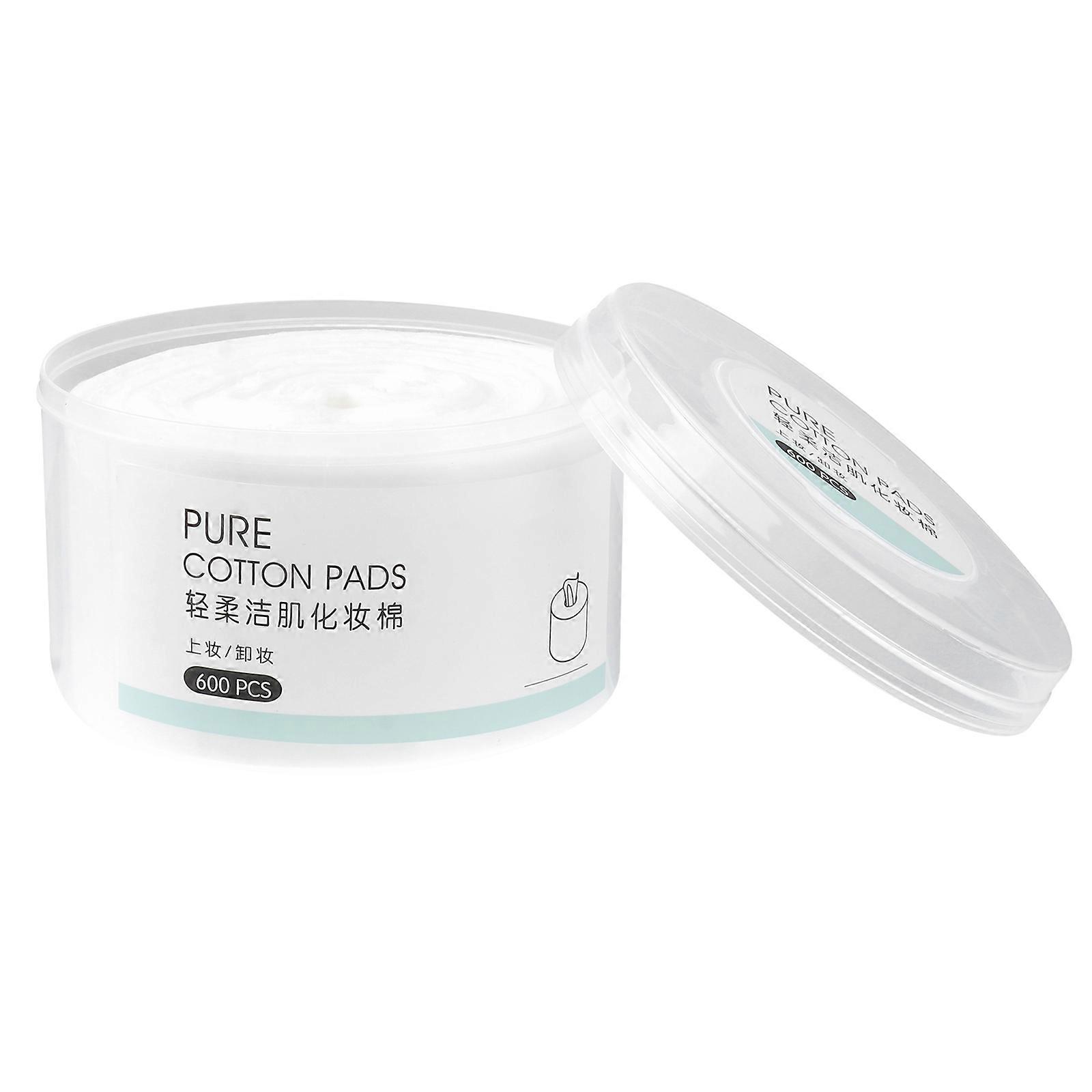 Disques de coton non tissés pour le visage, pour femmes, usage général, usage quotidien, 600 pièces, soin des lèvres